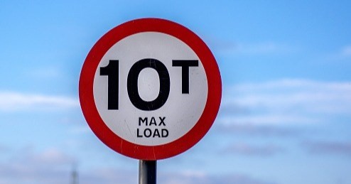 Load limit sign