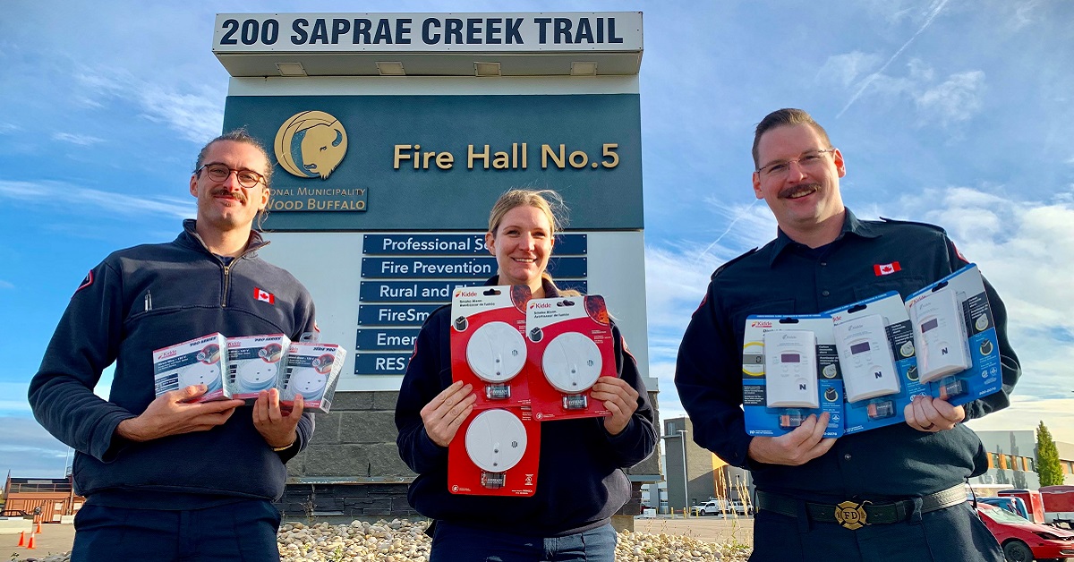 Free smoke and CO alarm exchange available at Fire Hall 5