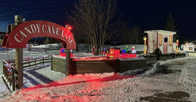 Candy Cane Lane Borealis Park