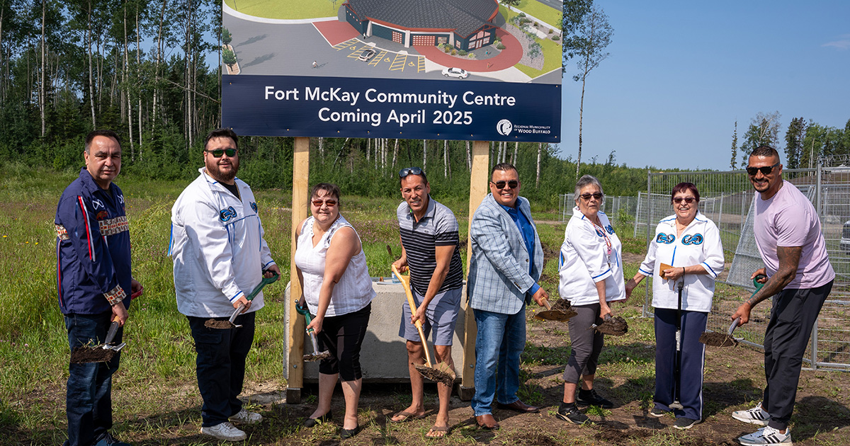 Groundbreaking Fort McKay