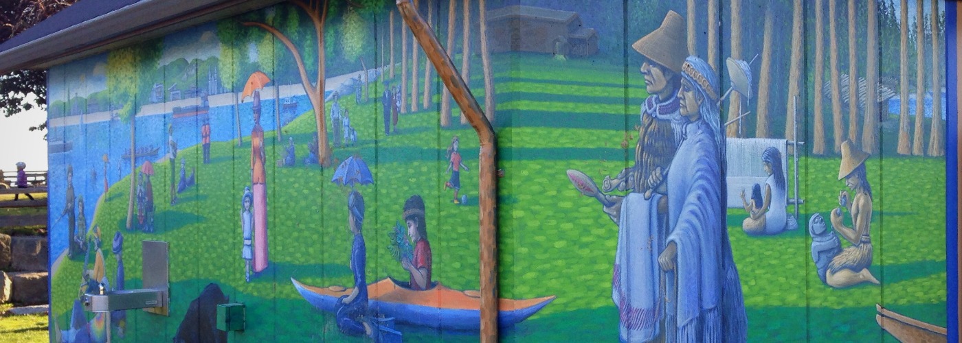 Mural at Friendship Park