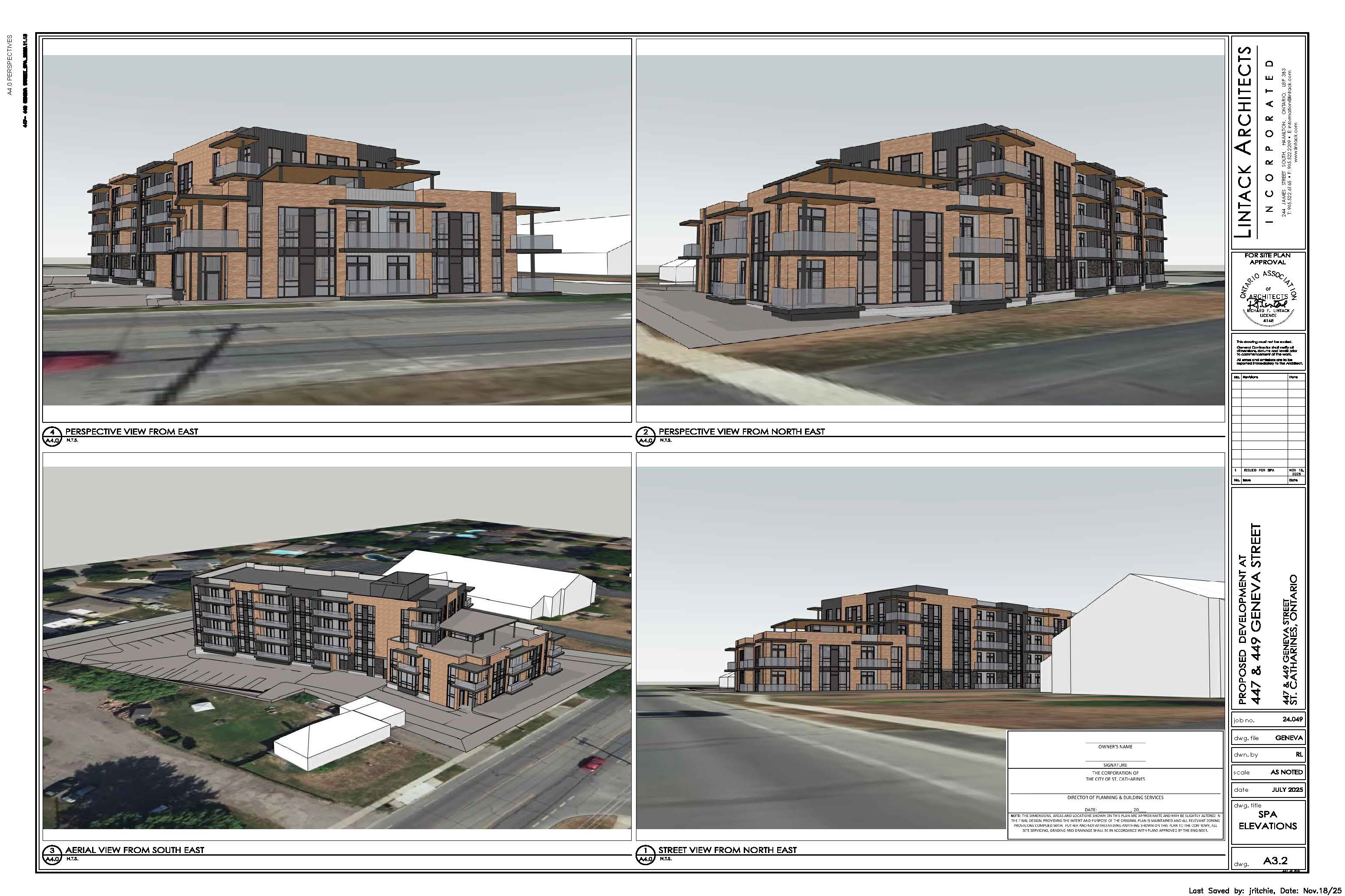 447 and 449 Geneva Street Elevation