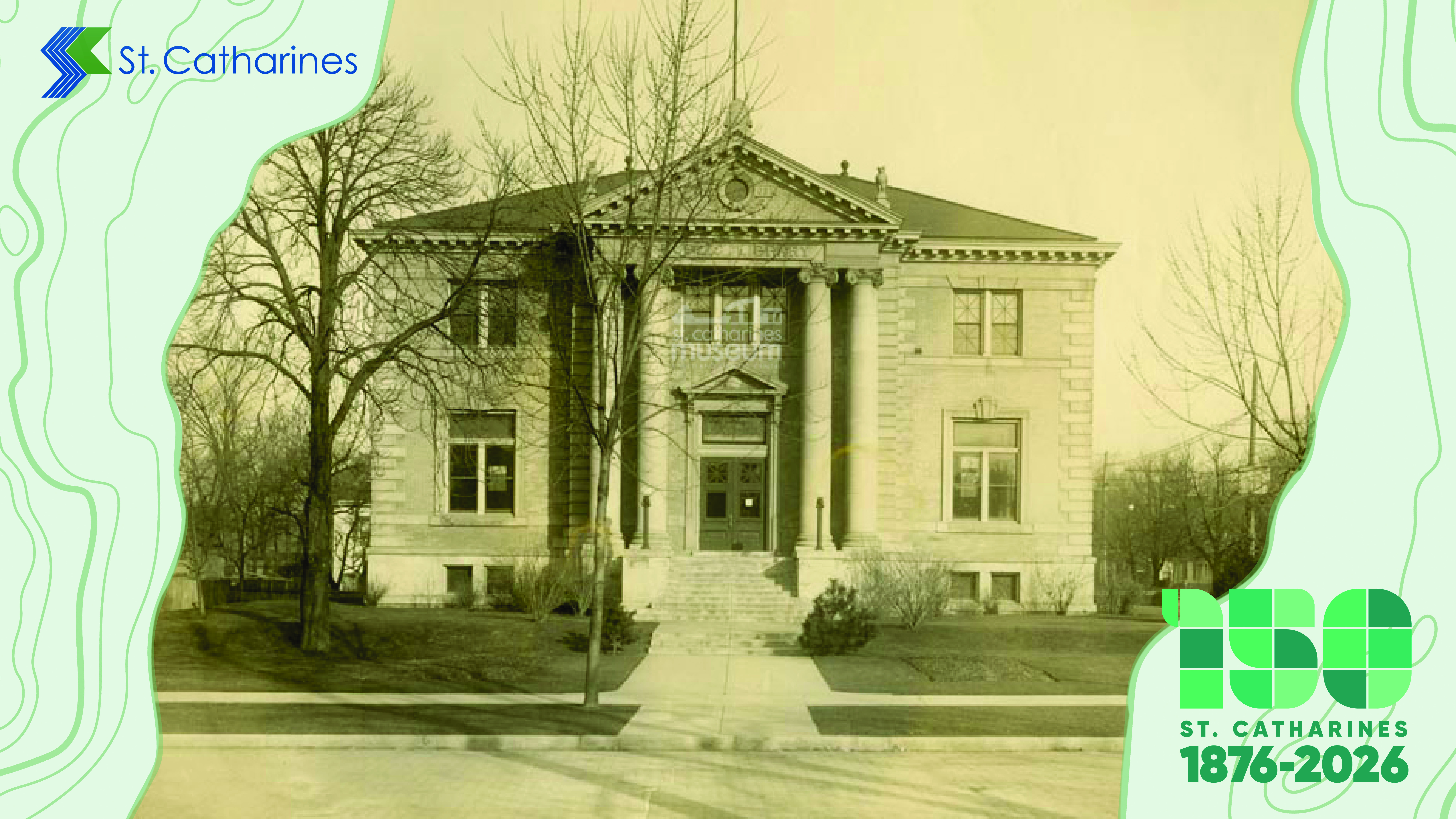 The old Carnegie library in 1977 just before the building was demolished.