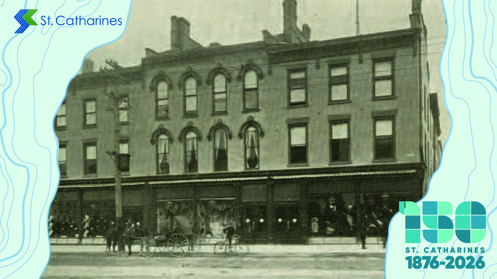 In 1907 the McLaren Department Store comprised three adjacent units.