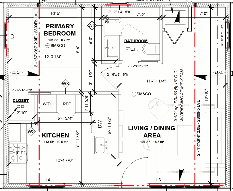 OCI Small Model Floor Plan