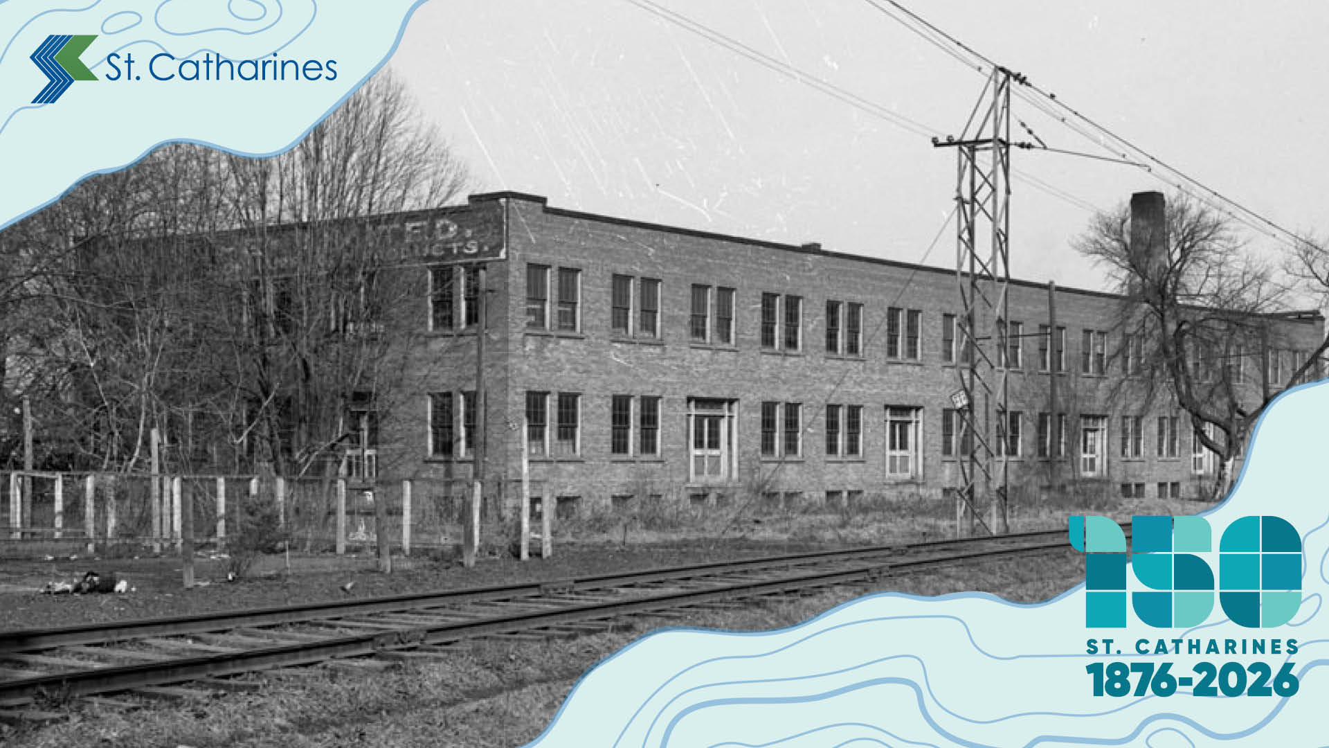 The Wethey factory as it appeared in 1941.