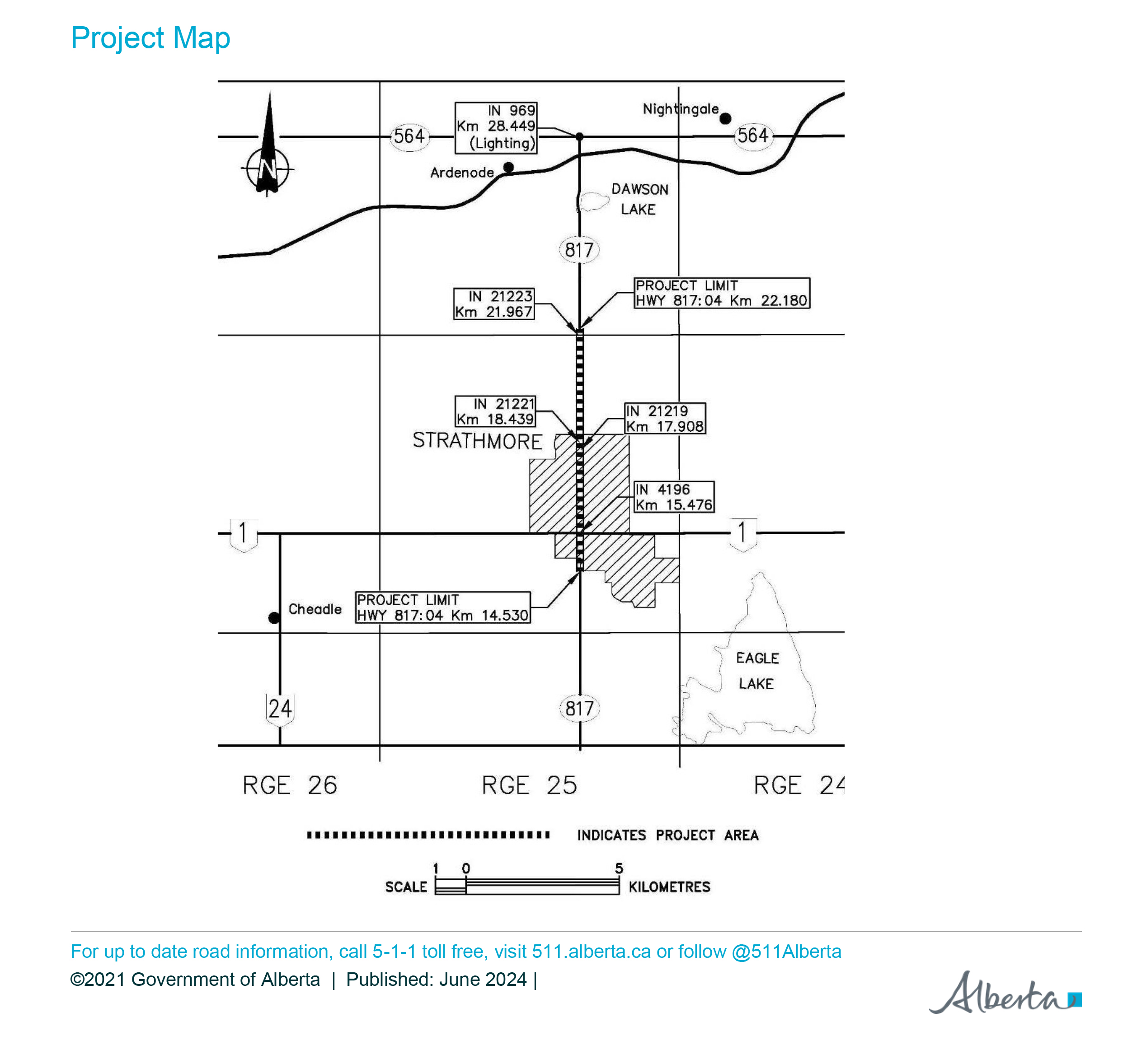 Wheatland Trail construction route