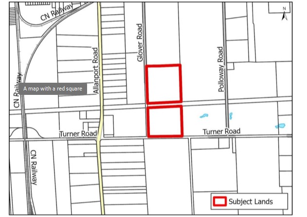1914 Glover Road Aerial Map
