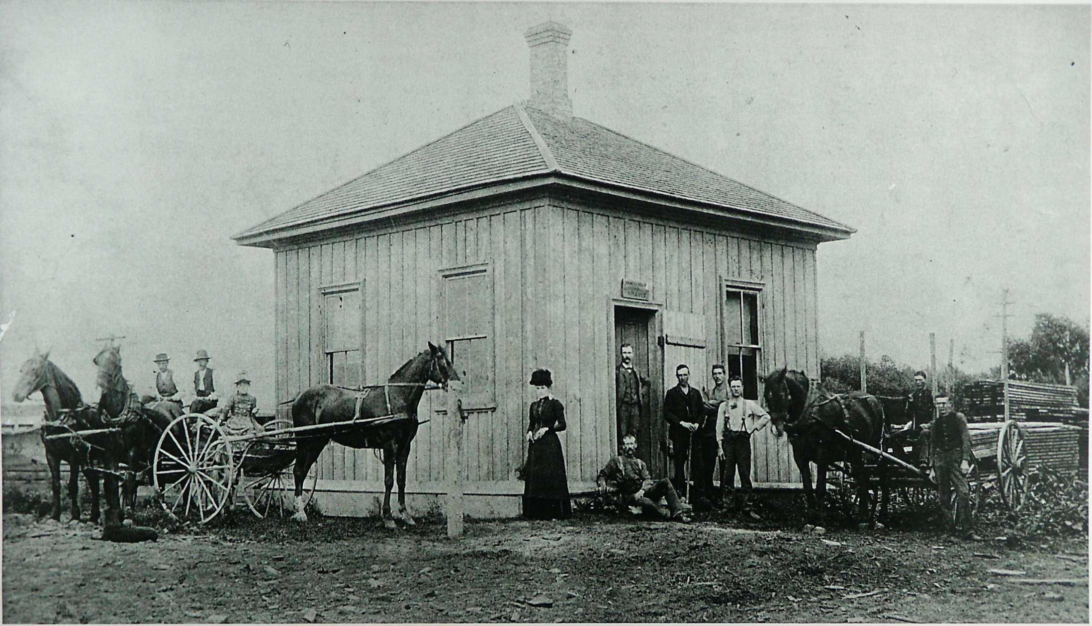 sawmill at Scanlon Creek