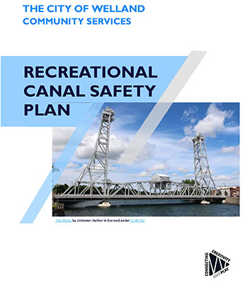 cover of recreational canal safety plan