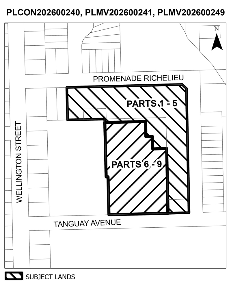 Tanguay Place Map