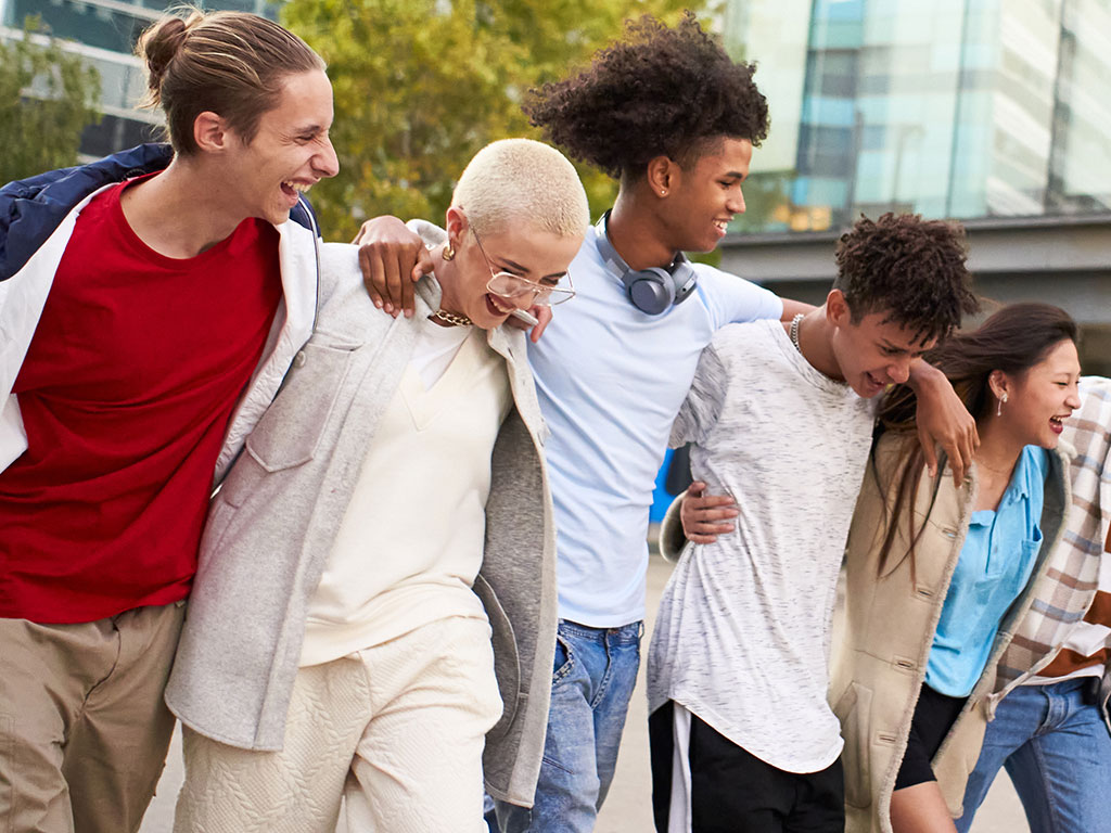 group of youths