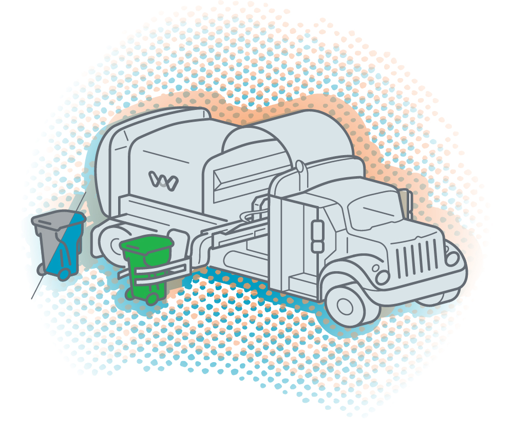 Garbage truck